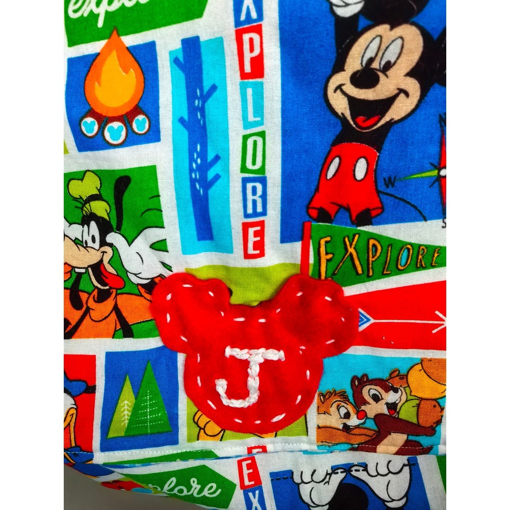 Handmade Mickey Mouse Crossbody Bag Perfect for Disney Cruise & Park Essentials - Picture 5 of 8